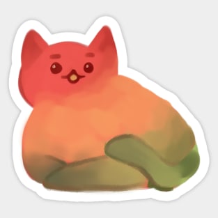 mango cat Sticker